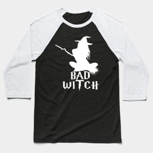 Bad Witch, Halloween Gifts For Mom Baseball T-Shirt